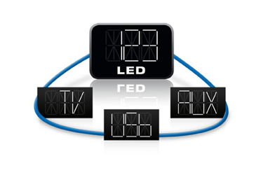 TechniSat Audiomaster BT - LED display